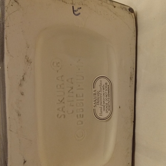 Debbie Mumms Vintage Sakura Santas Cookie Jar - Picture 5 of 12